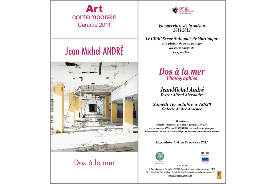 Invitation /// Vernissage /// Dos à la mer