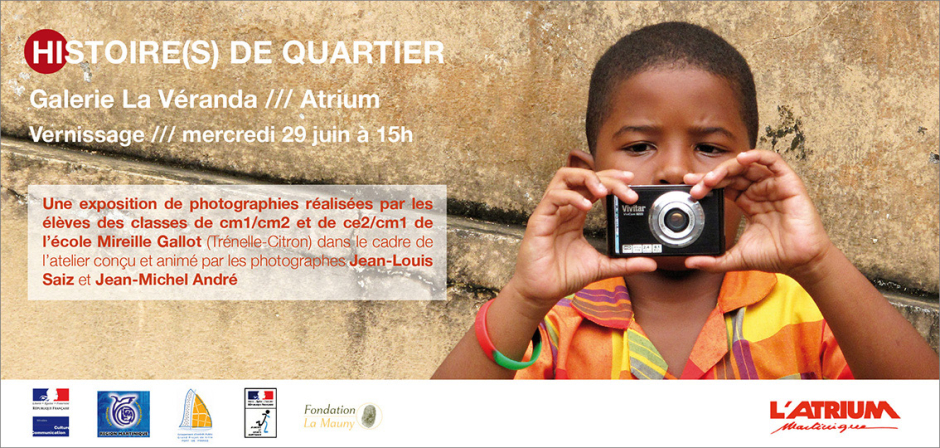 Invitation de l'exposition /// Histoires de quartier